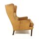 Fauteuil scandinave en cuir, Suède, 1960