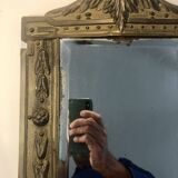 19th Century Repoussé Copper Mirror