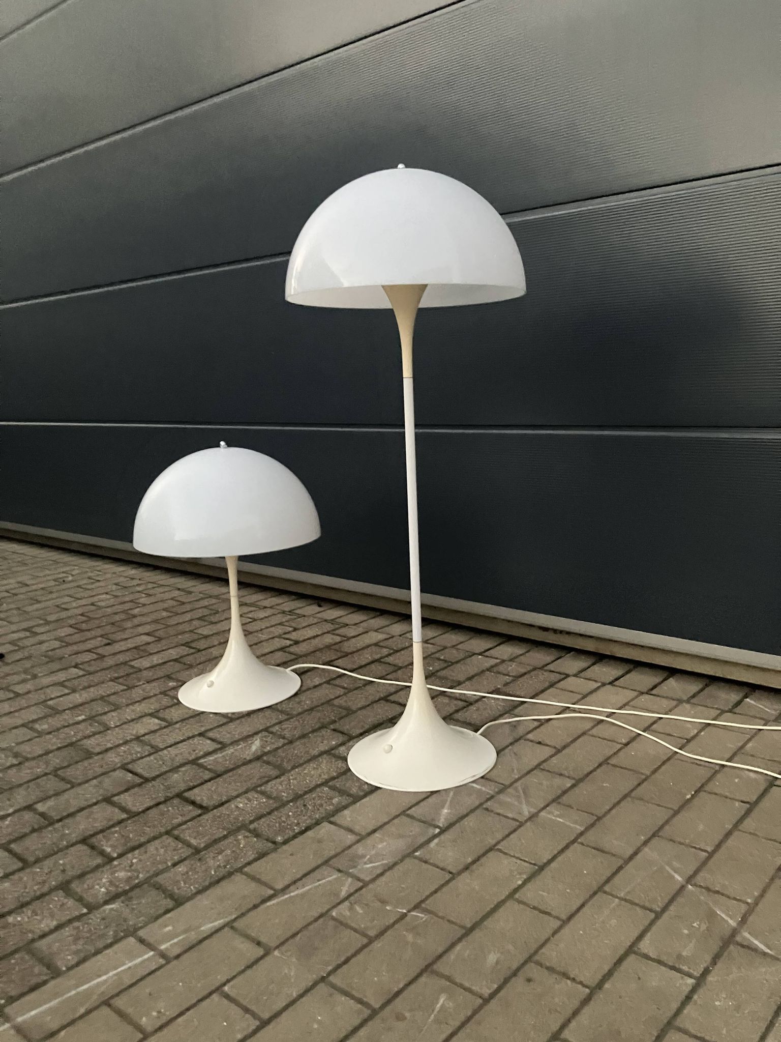 Vintage large table lamp 70cm Panthella Louis Poulsen Verner Panton