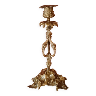 Bronze candlestick