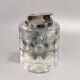 1970s Lalique crystal "Tokyo" table lighter signed. Made in France