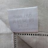 Damask linen tablecloth