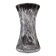 Vase Crystal Glass,Bohemia in the 1960's