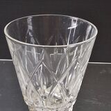 Set of 8 vintage water or digestif glasses in good condition.