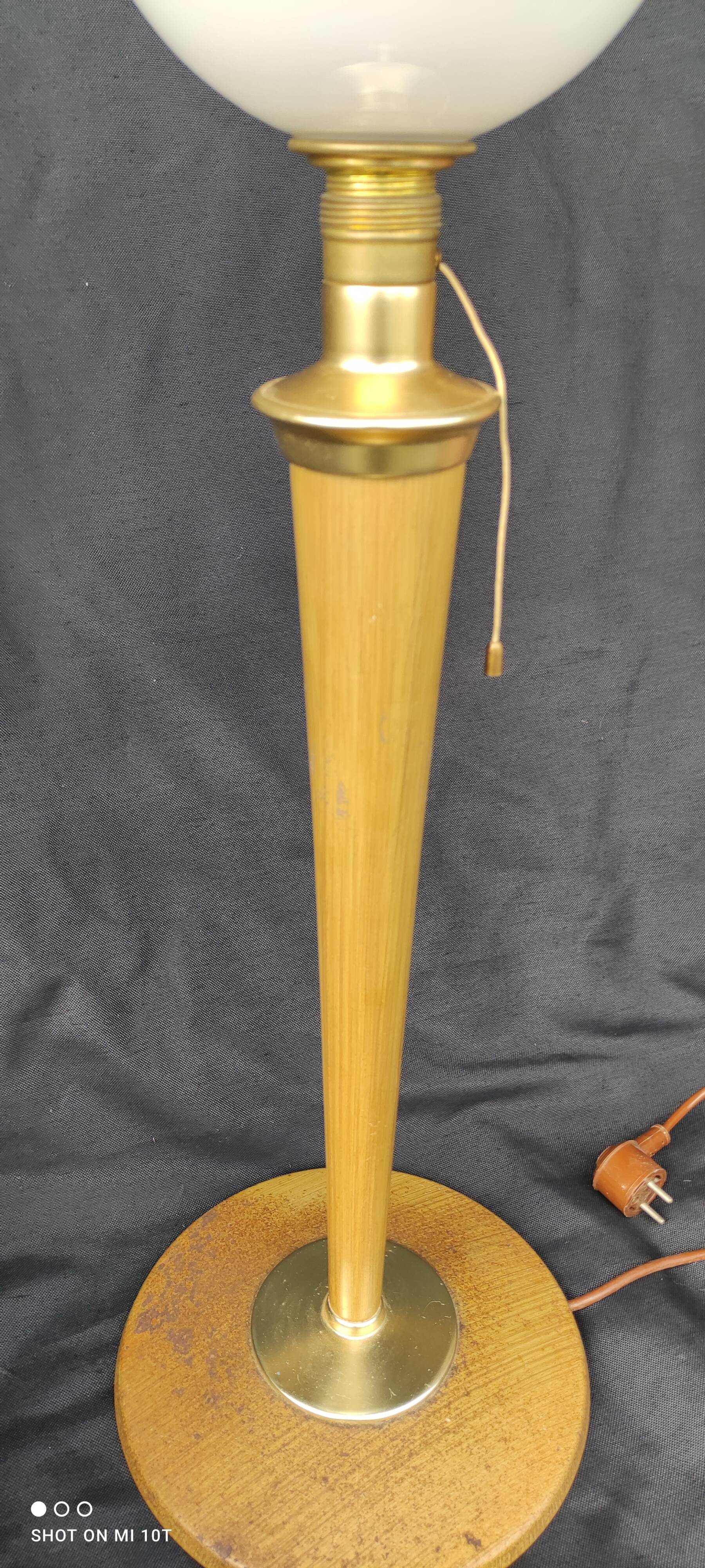 Large lamp to lay Mazda Lita/art deco