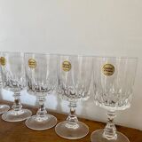 Vintage crystal stemware