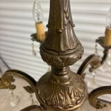 Bronze pendant chandelier