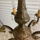 Bronze pendant chandelier