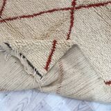 Handmade moroccan berber carpet 260 x 132 cm