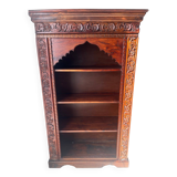 Indonesian handmade solid wood bookcase 161x98x41