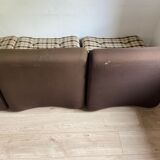 Lot 6 fauteuils tissu en polystyrène rigide année 50/60