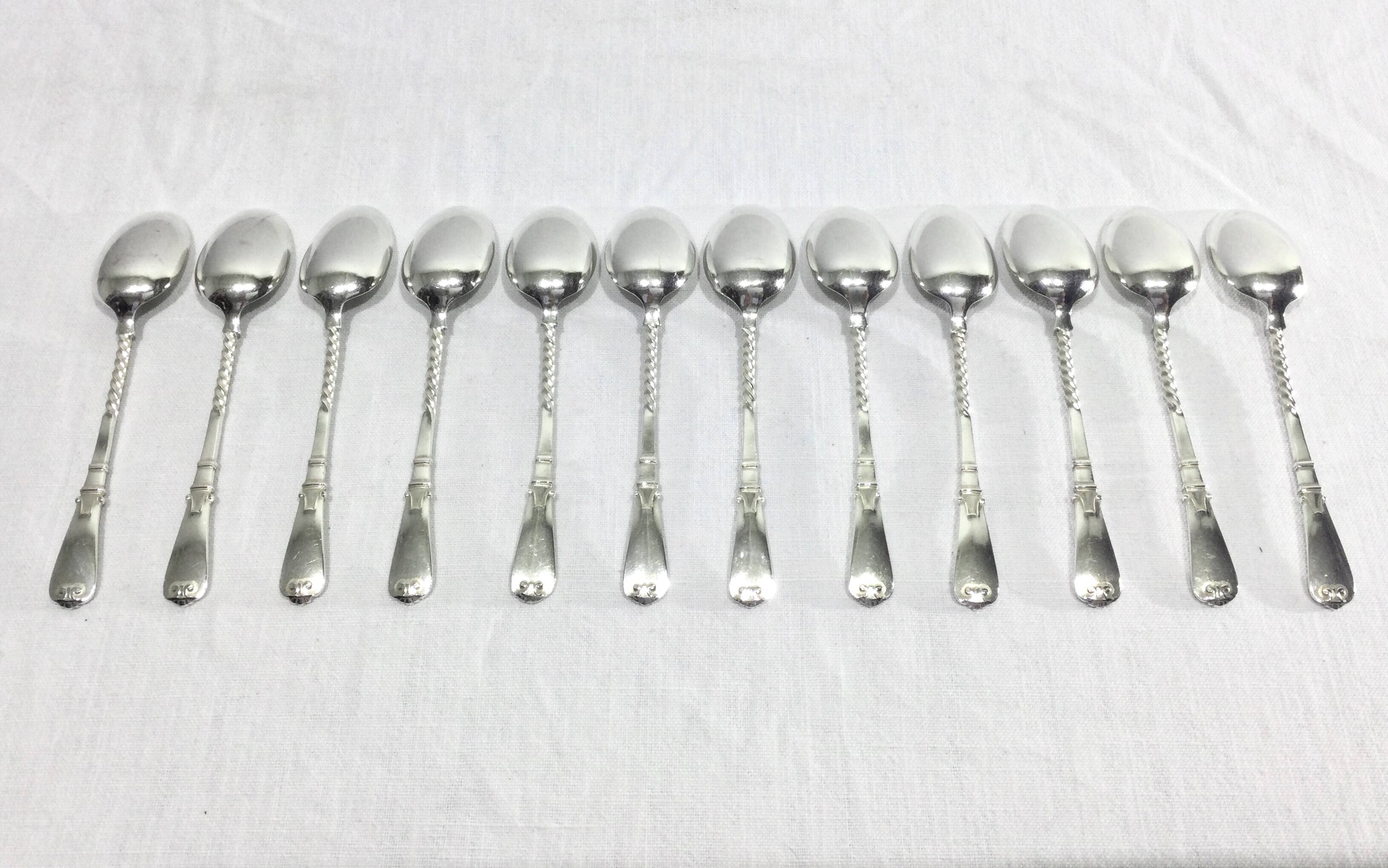 Christofle – 12 teaspoons Mascaron