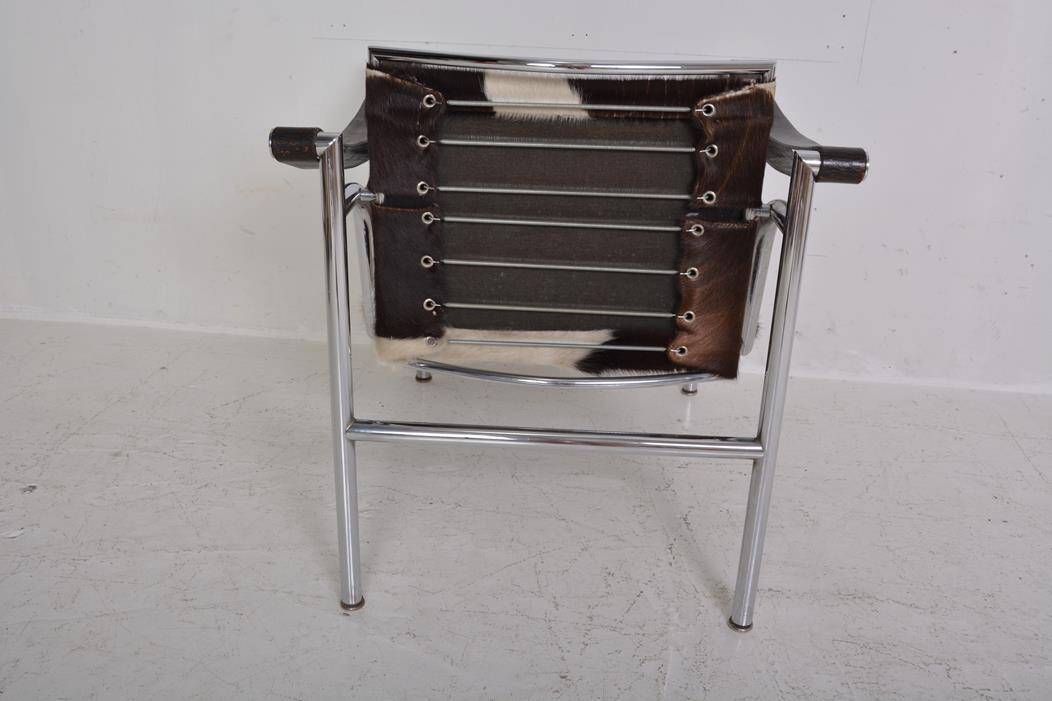 LC1 armchair Le Corbusier. Cassina edition from the 70s