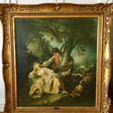 XVIIIth signed "Butcher" painting
