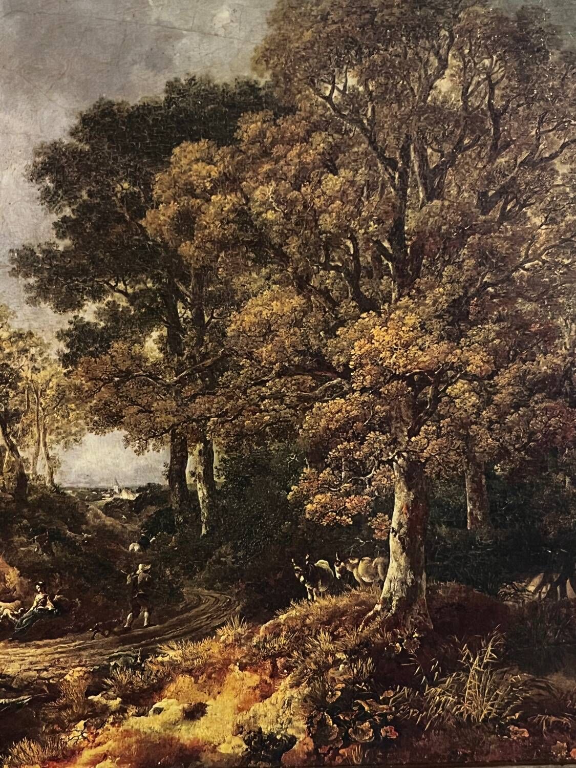 Reproduction of painting – “Cornard Wood (The Forest)” – Thomas Gainsborough