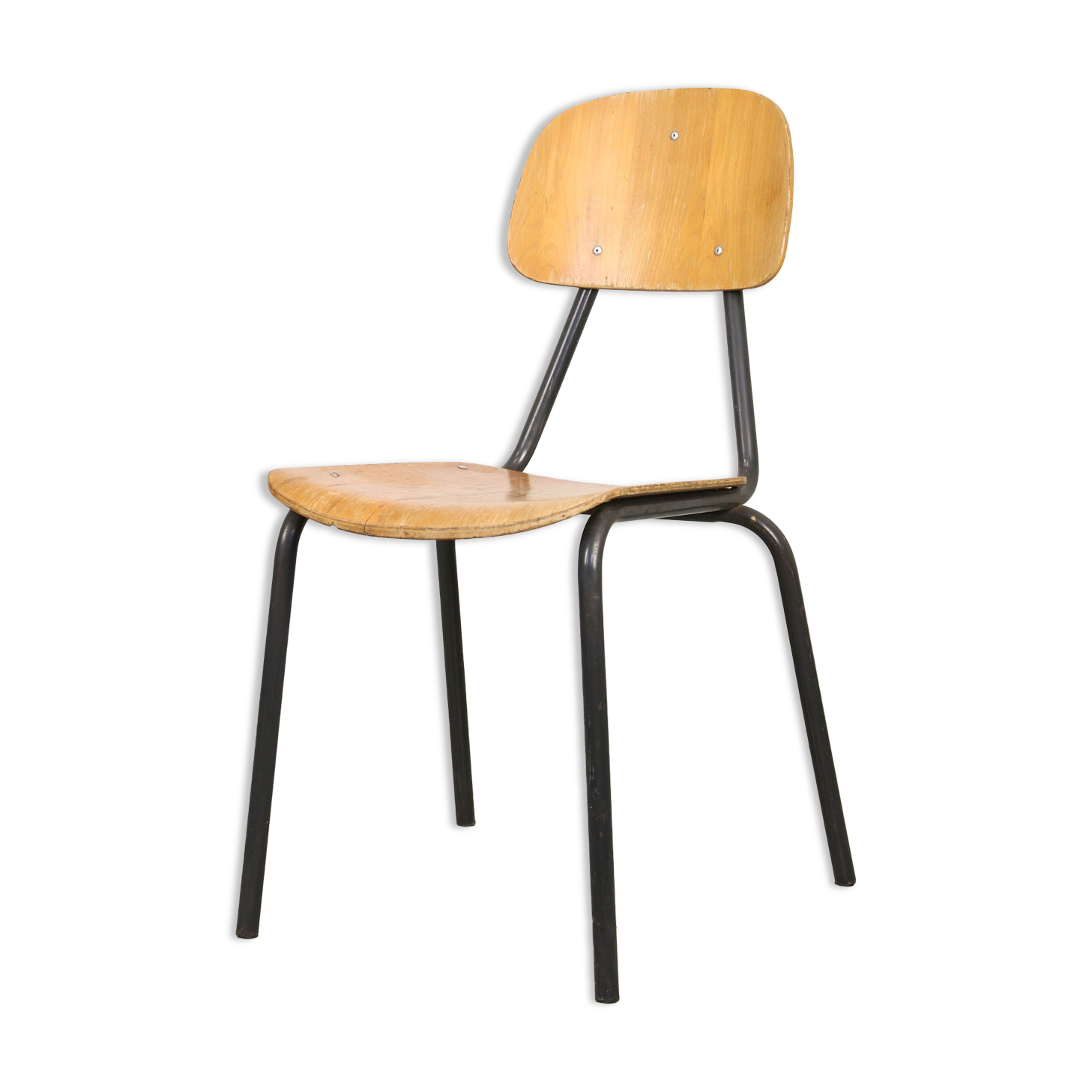 Vintage Plywood School Chair