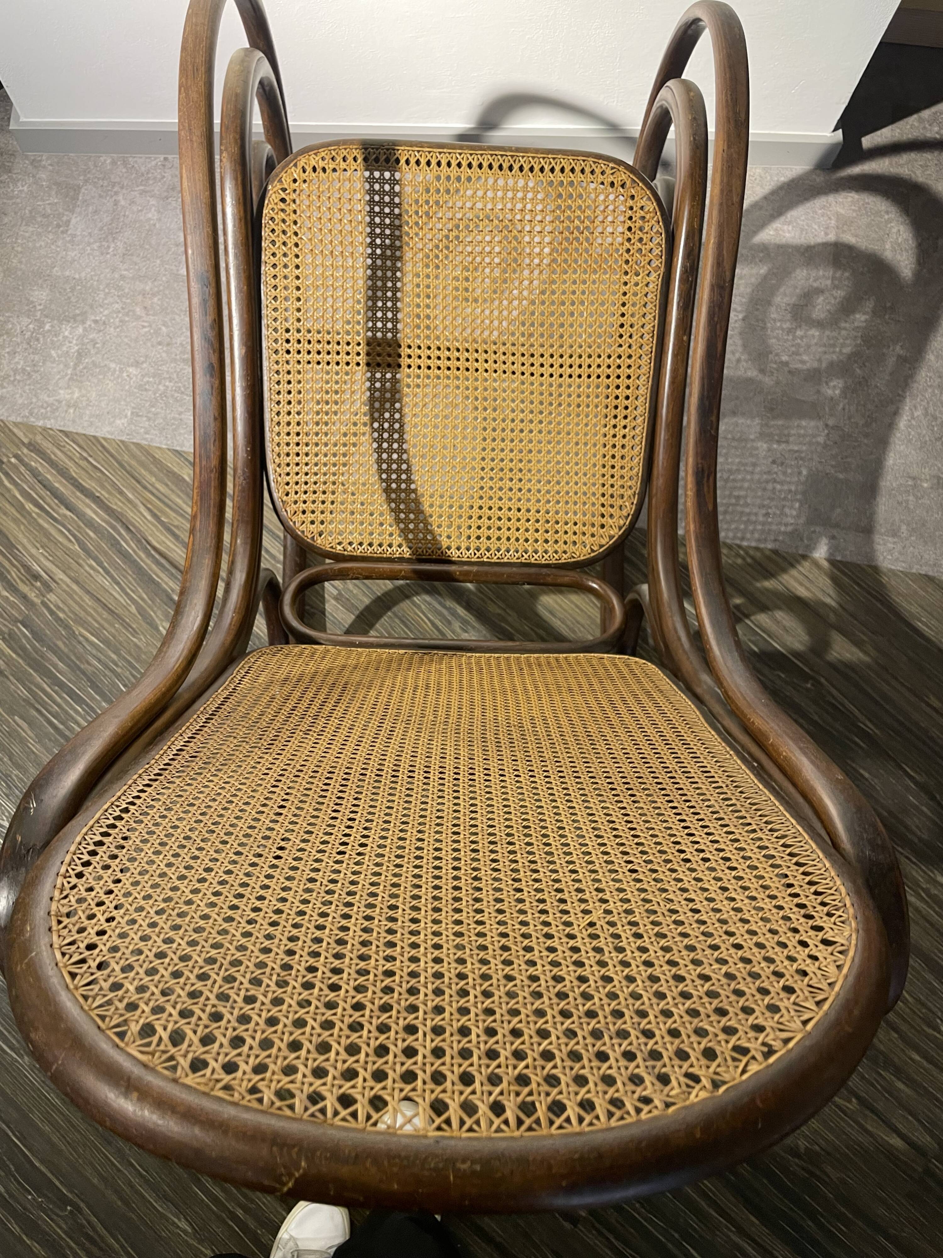 Rocking armchair, original Thonet 1920