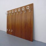 Mid-Century Walnut Wall Unit, 1960s, Set of 8