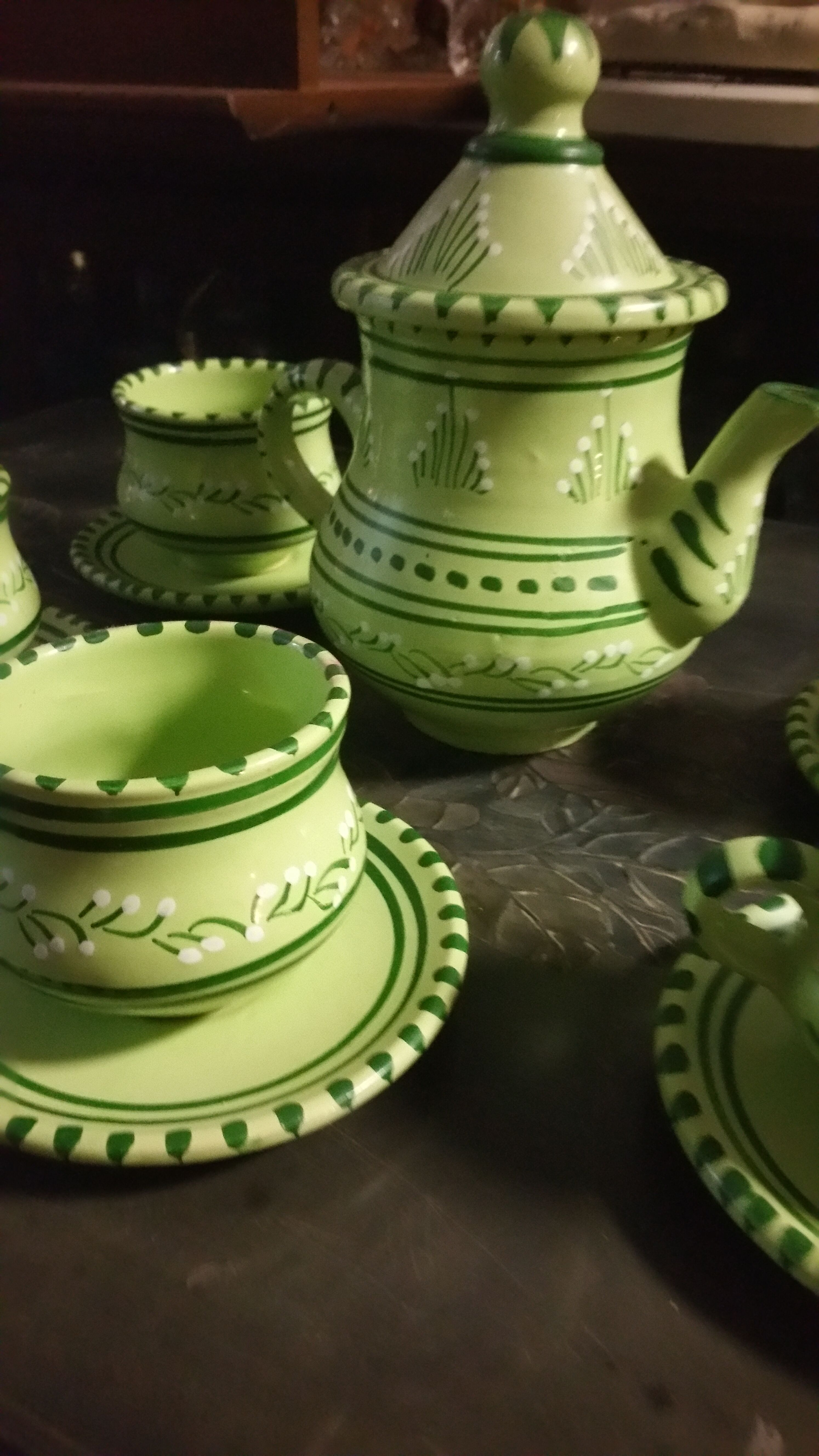 Moroccan coffee service