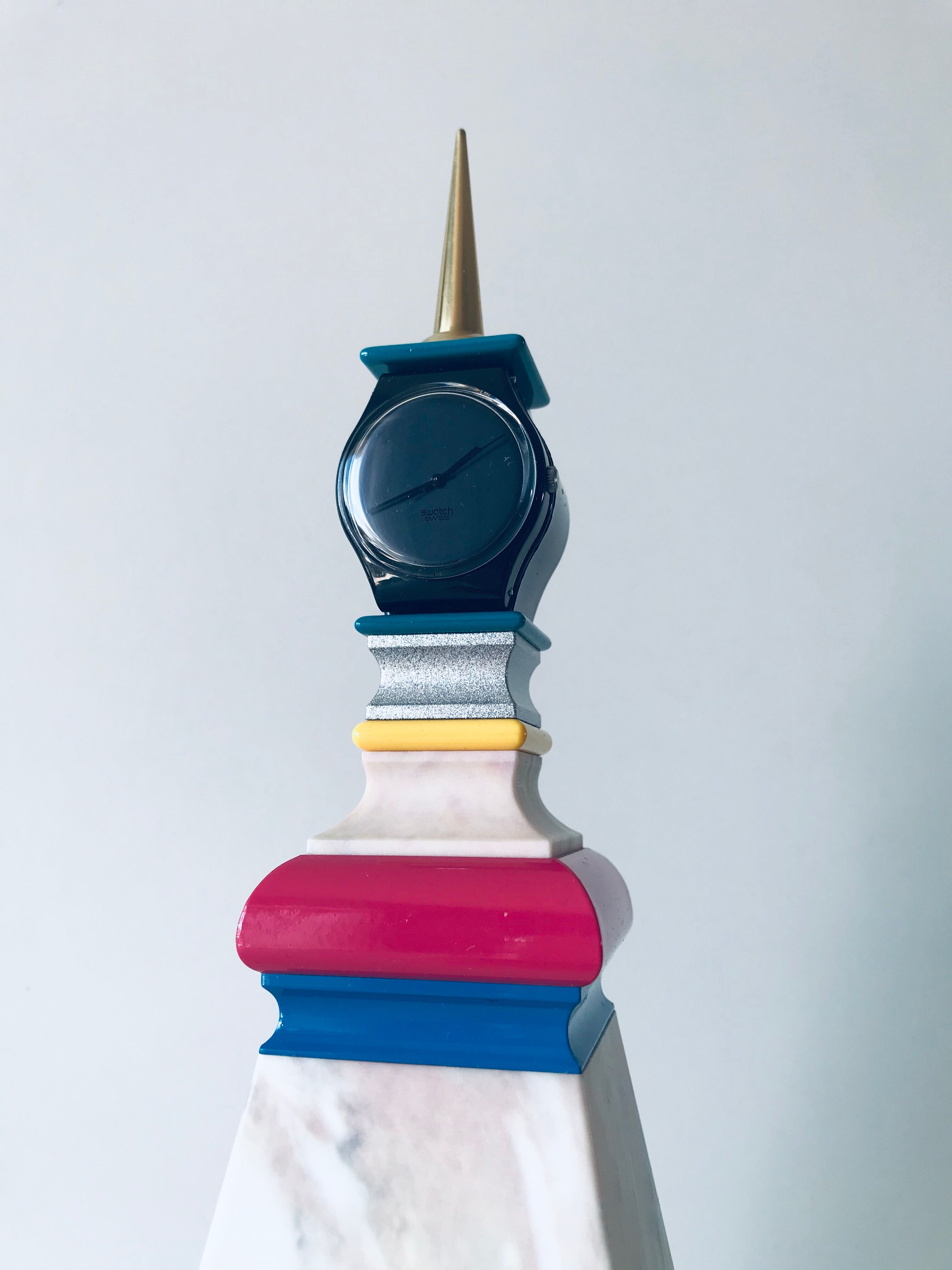 Pendulette Swatch par Alessandro Mendini