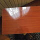 Small side table from the 60s wood and gilded metal.