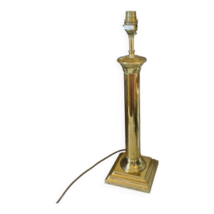 Lampe colonne en laiton