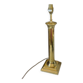40cm vintage brass column lamp