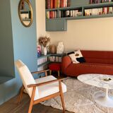 Fauteuil snieznik blanc cassé