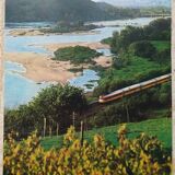 Old poster SNCF Pays de Loire Champtoceaux 1976
