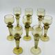 Lot de 8 verres à vin Roemer verts