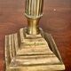 Payroll of brass column candle holders
