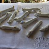 Art Deco animal knife holders