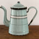 Cafetière en tôle émaillée