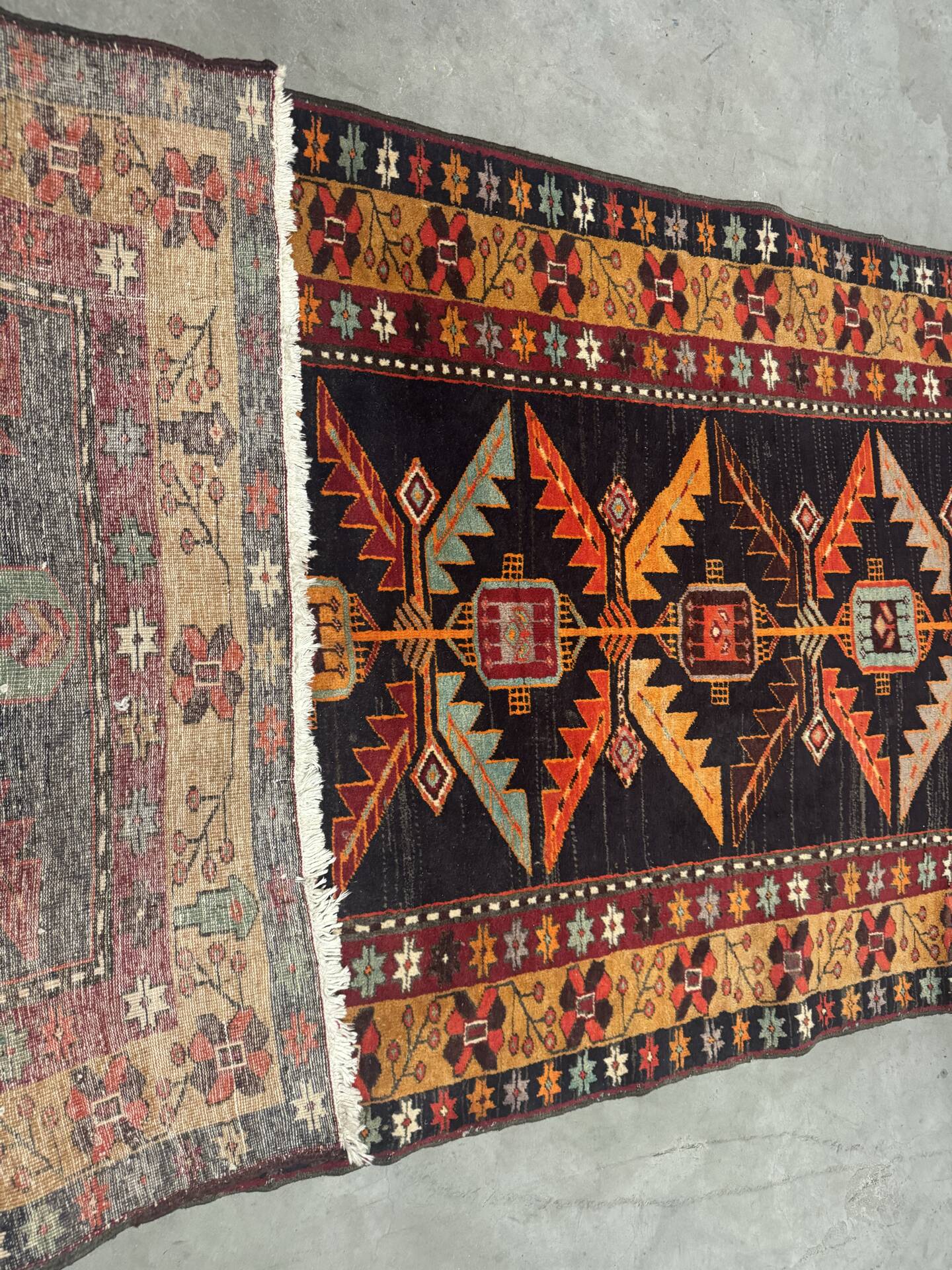 Tapis persan fait main