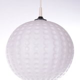 Suspension en verre vintage par Peill und Putzler, années 1960