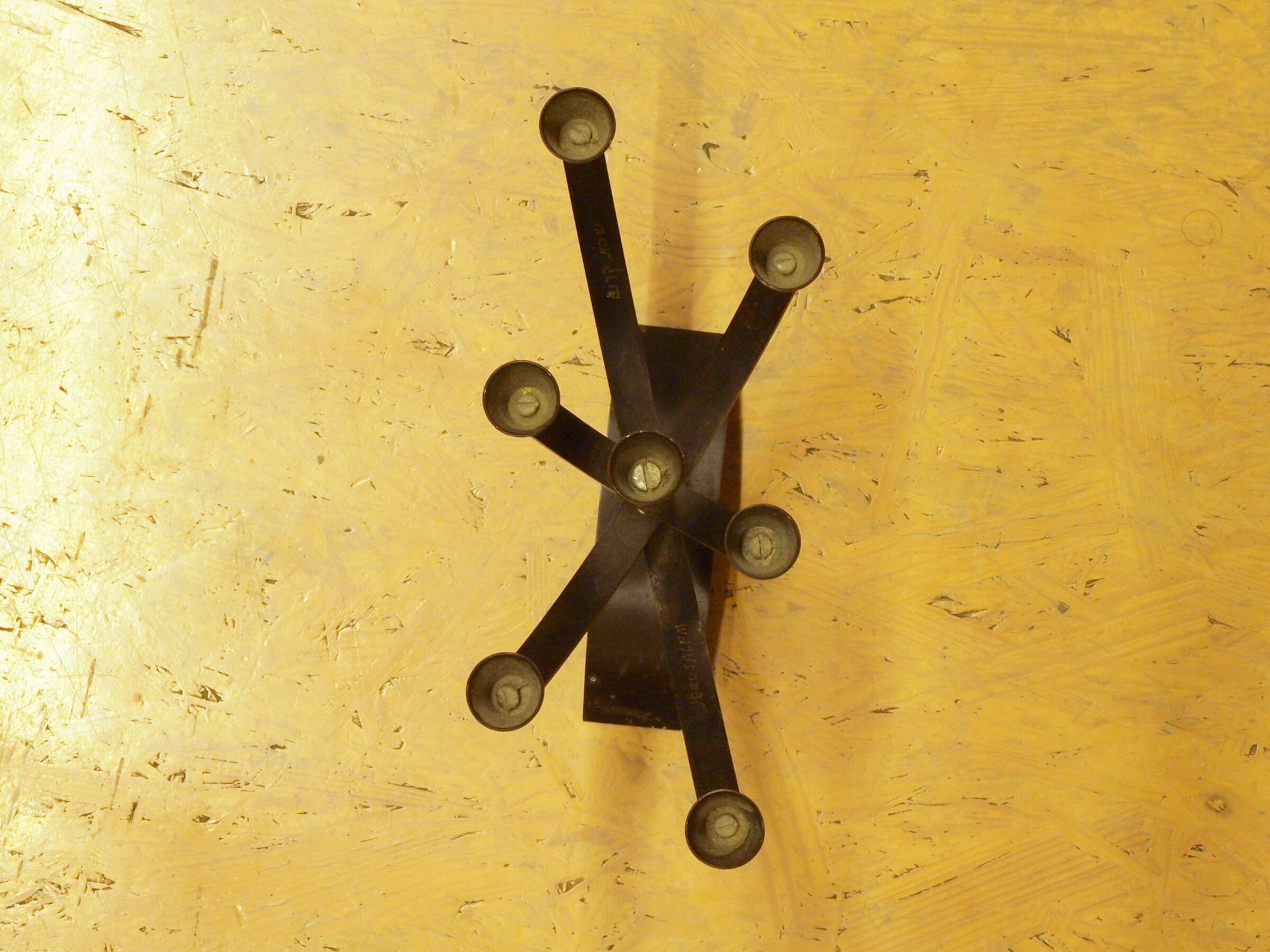 Bronze Menorah, made in Israel, 1970