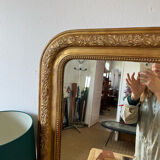 Louis Philippe style mirror gilded