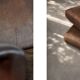 Mid-Century Danish Modern 2-Seater Brown Leather Sofa 3330 by  Arne Vodder