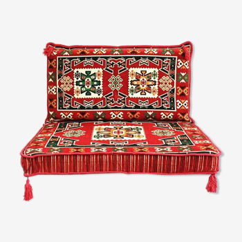 Red Arabic Sofa