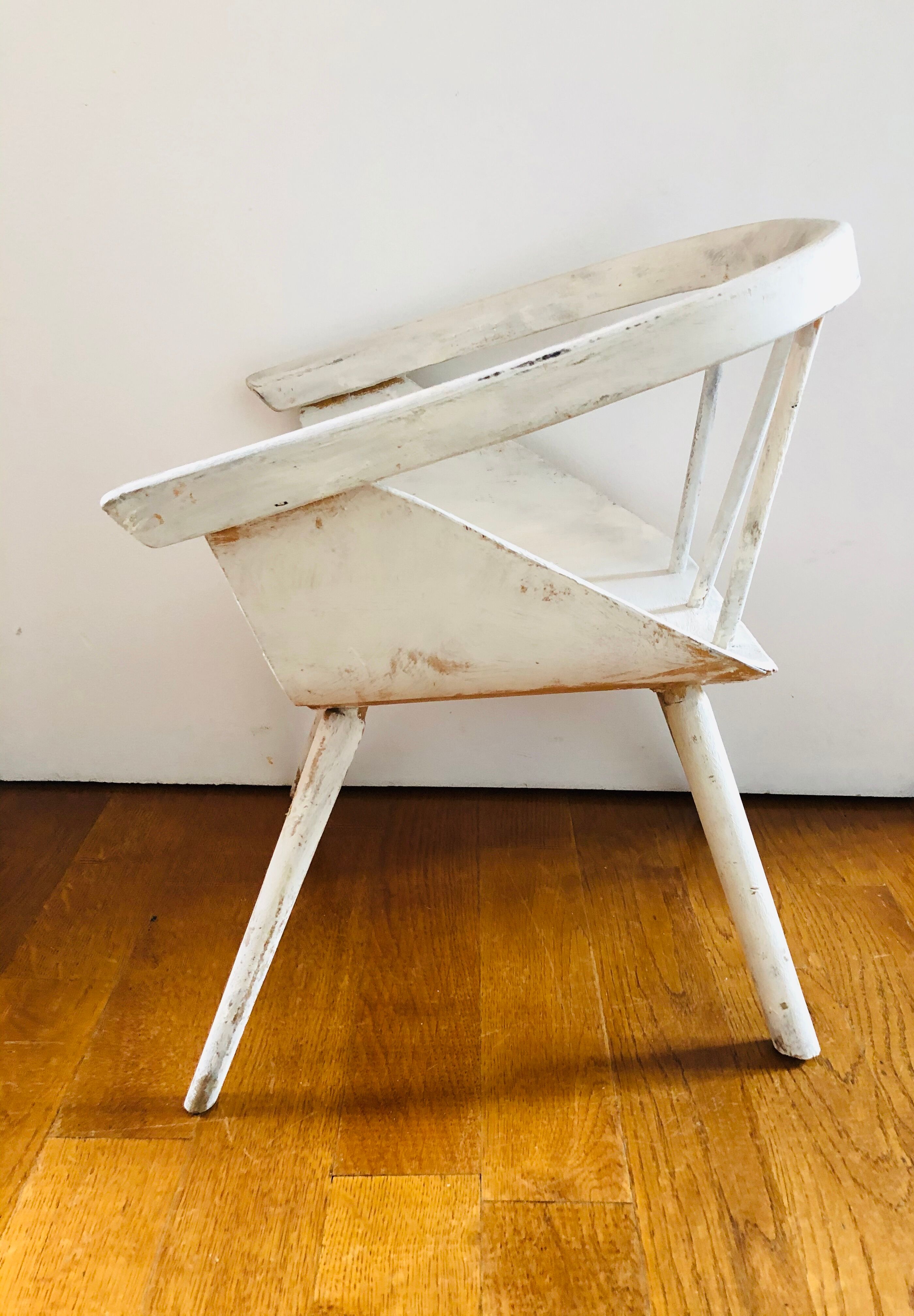 Wooden children's chair