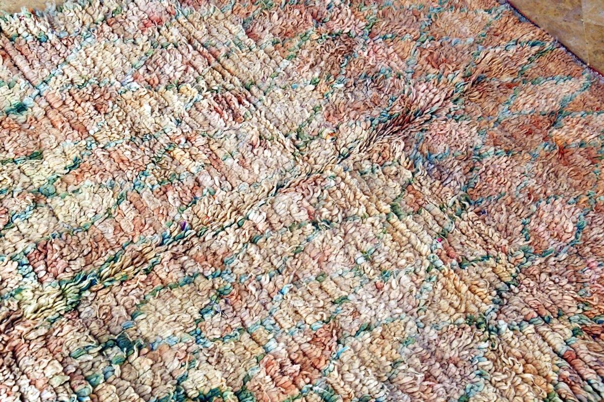 Boujaad vintage Moroccan Berber rug 160 x 135 cm Very good condition