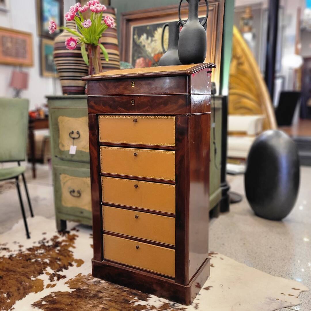 Meuble cartonnier - Bureau, Style transitionnel, 19e siècle - France