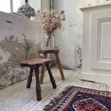 Handcrafted tripod stool