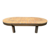 Table basse herbier ovale Capron