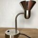 Flexible brushed steel desk lamp Kema Keur Germany vintage