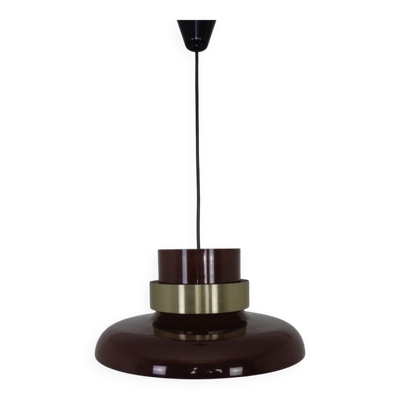 Lamella Ceiling Lamp by Carl Thore for Granhaga Metallindustri, Sweden, 1960s