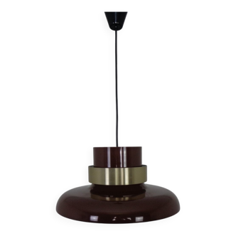 Lamella Ceiling Lamp by Carl Thore for Granhaga Metallindustri, Sweden, 1960s