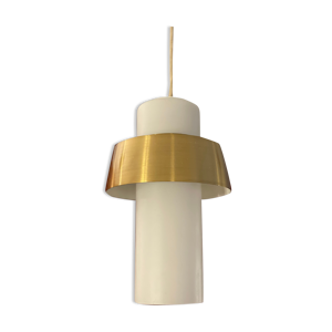Opale &laiton suspension - 1960 lampe