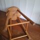 Tabouret en hêtre