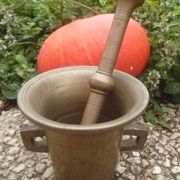 Mortier et pilon vintage
